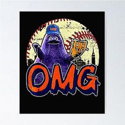 Grimace New York Poster