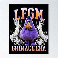LFGM Grimace Era Poster