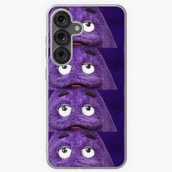 Grimace Face close-up McDonald's Samsung Galaxy Case