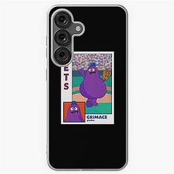 Grimace Baseball Card Soft Case for Samsung Galaxy