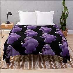 Grimace Throw Blanket