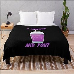 Grimace Throw Blanket
