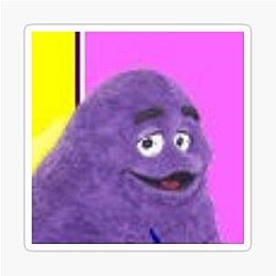 Ye boi Grimace Sticker