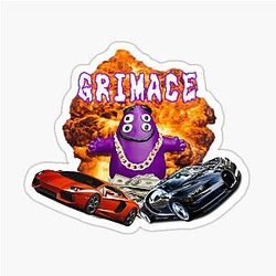 Here comes Grimace