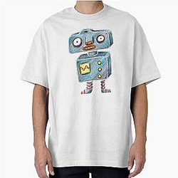 Grimace Bot Oversized T-Shirt