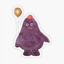 Baby Grimace Sticker