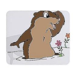 CafePress Groundhog Day Shadow Mousepad Non-Slip Rubber Gaming Pad