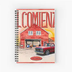 Grupo Frontera 
El Comienzo 2023 Spiral Notebook