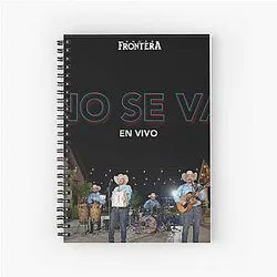 Grupo Frontera - No Se Va 2022 Spiral Notebook