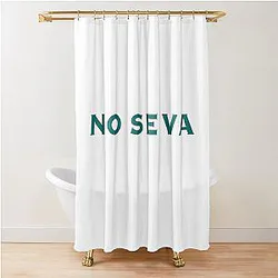 No se va Grupo Frontera Shower Curtain