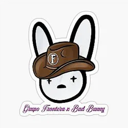 Grupo Frontera x Bad Bunny Sticker