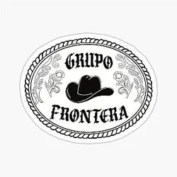 Grupo Frontera Buckle Sticker