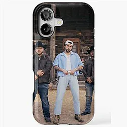 Bad Bunny Un x100to song cover Grupo Frontera iPhone Tough Case