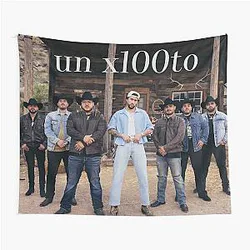 Bad Bunny - X100to - Grupo Frontera Tapestry