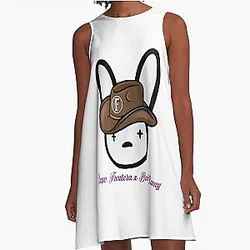 Grupo Frontera x Bad Bunny A Line Dress