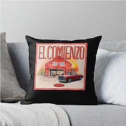Grupo Frontera El Comienzo Throw Pillow