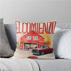 Grupo Frontera - El Comienzo 2023 Throw Pillow