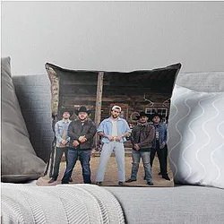 Bad Bunny - X100to song cover Grupo Frontera Throw Pillow