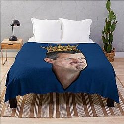 An Unimpressed Guenther Steiner Throw Blanket