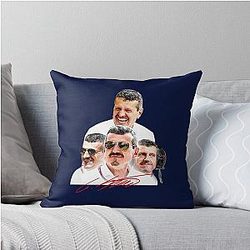 Guenther Steiner Signature Throw Pillow