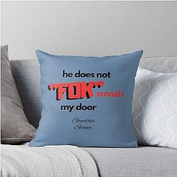 Guenther Steiner Funny Quotes Throw Pillow