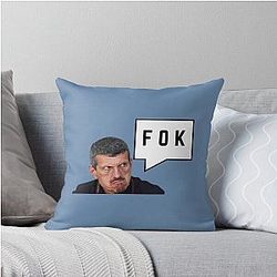 Guenther Steiner Funny Quotes Throw Pillow