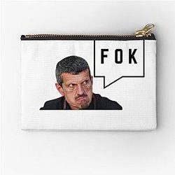 Guenther Steiner funny quotes Guenther Steiner upset Zipper Pouch