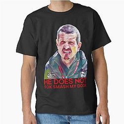 Guenther Steiner F1 He Does Not Smash My Door Classic T-Shirt