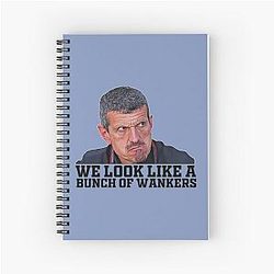 Funny F1 boss Quote - Guenther Steiner Notebook