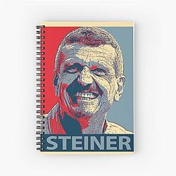 Guenther Steiner Best Spiral Notebook
