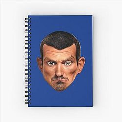 Guenther Steiner Spiral Notebook
