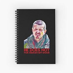 Guenther Steiner F1 Notebook