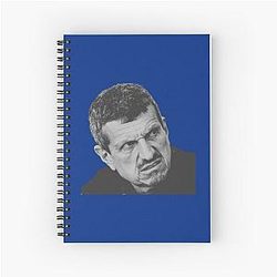 Guenther Steiner Spiral Notebook