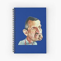 Guenther Steiner Spiral Notebook
