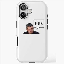 Guenther Steiner Funny Quotes Guenther Steiner FOK iPhone Tough Case
