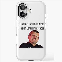 Guenther Steiner Funny Quotes iPhone Case