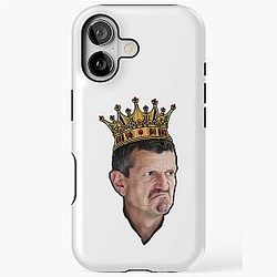 An Unimpressed Guenther Steiner Tri Blend iPhone Tough Case