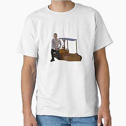 Guenther Steiner Boat Ship Drive To Survive Aldi Brochure Classic T-Shirt