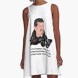 Guenther Steiner funny a line dress