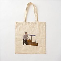 Guenther Steiner Boat Drive To Survive Aldi Brochure Cotton Tote Bag