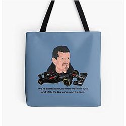 Guenther Steiner Funny Quotes All Over Print Tote Bag