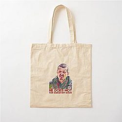 Guenther Steiner F1 He Does Not Smash My Door Cotton Tote Bag