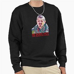 Guenther Steiner F1 He Does Not Smash My Door Pullover Sweatshirt