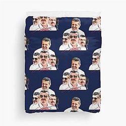 Guenther Steiner Signature Duvet Cover