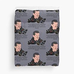Guenther Steiner, Funny Quotes (12) Duvet Cover