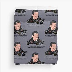 Guenther Steiner Funny Quotes Duvet Cover