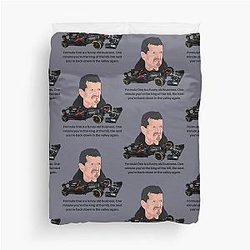 Guenther Steiner funny quotes (16) Duvet Cover