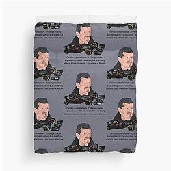 Guenther Steiner funny quotes Duvet Cover