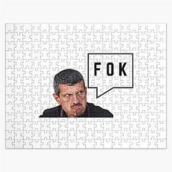Guenther Steiner Funny Quotes FOK Jigsaw Puzzle