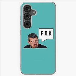 Guenther Steiner - Guenther Steiner upset at F1 racing incident - Samsung Galaxy Soft Case